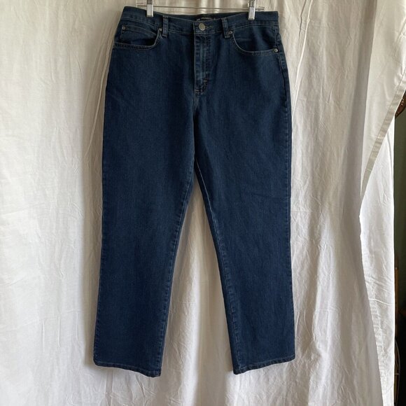 Lee Denim - Lee Womens Relaxed Fit Five Pocket Straight Leg Jeans Size 14